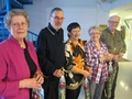 10.12.2013 kukitetut vasemmalta: Taimi Viiala, Väinö Mäki-Petäys, Mirjam Kallio, Pirjo Sundberg ja Jorma Söderholm.